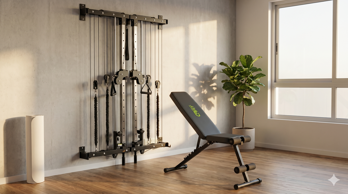 Multigym Full Body MF03 + Banco + Kit Accesorios